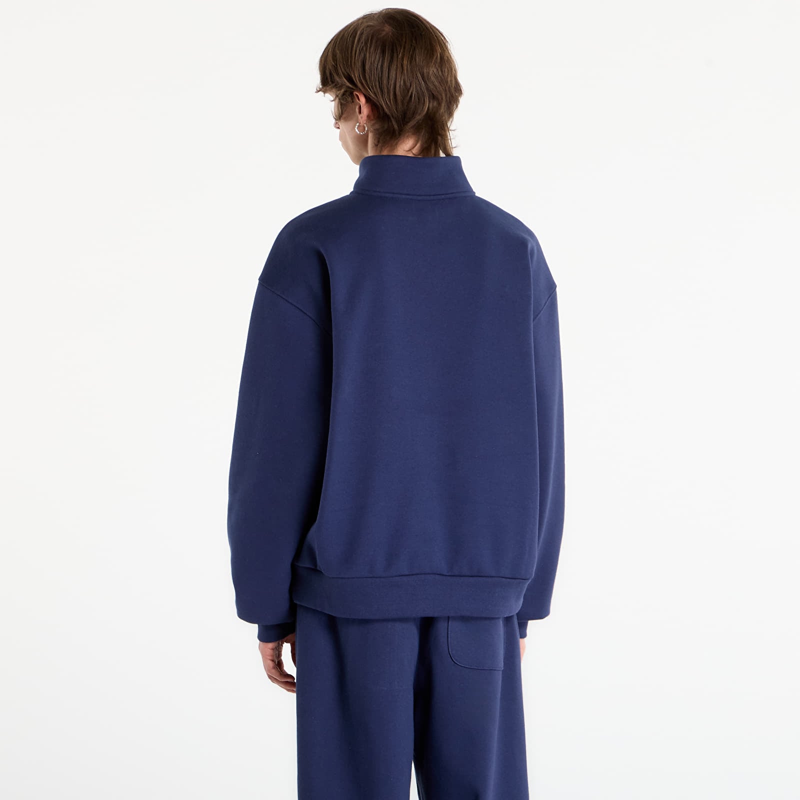 Muške dukserice The North Face Redbox Half Zip Fleece Summit Navy