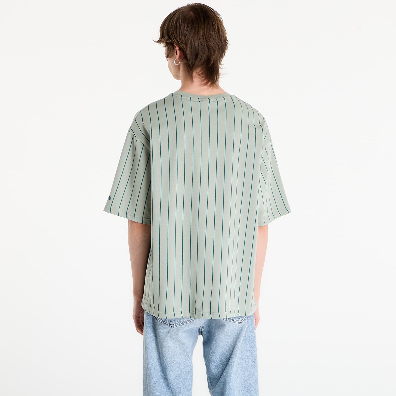 T-shirts homme New Era Pinstripe Os Tee UNISEX EVG