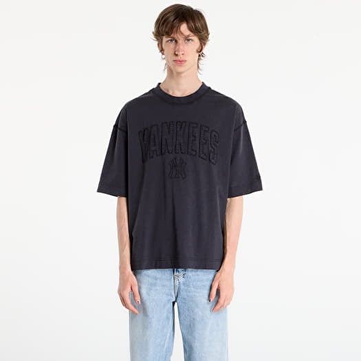 T-shirt New Era MLB Washed Boxy Tee New York Yankees UNISEX Black