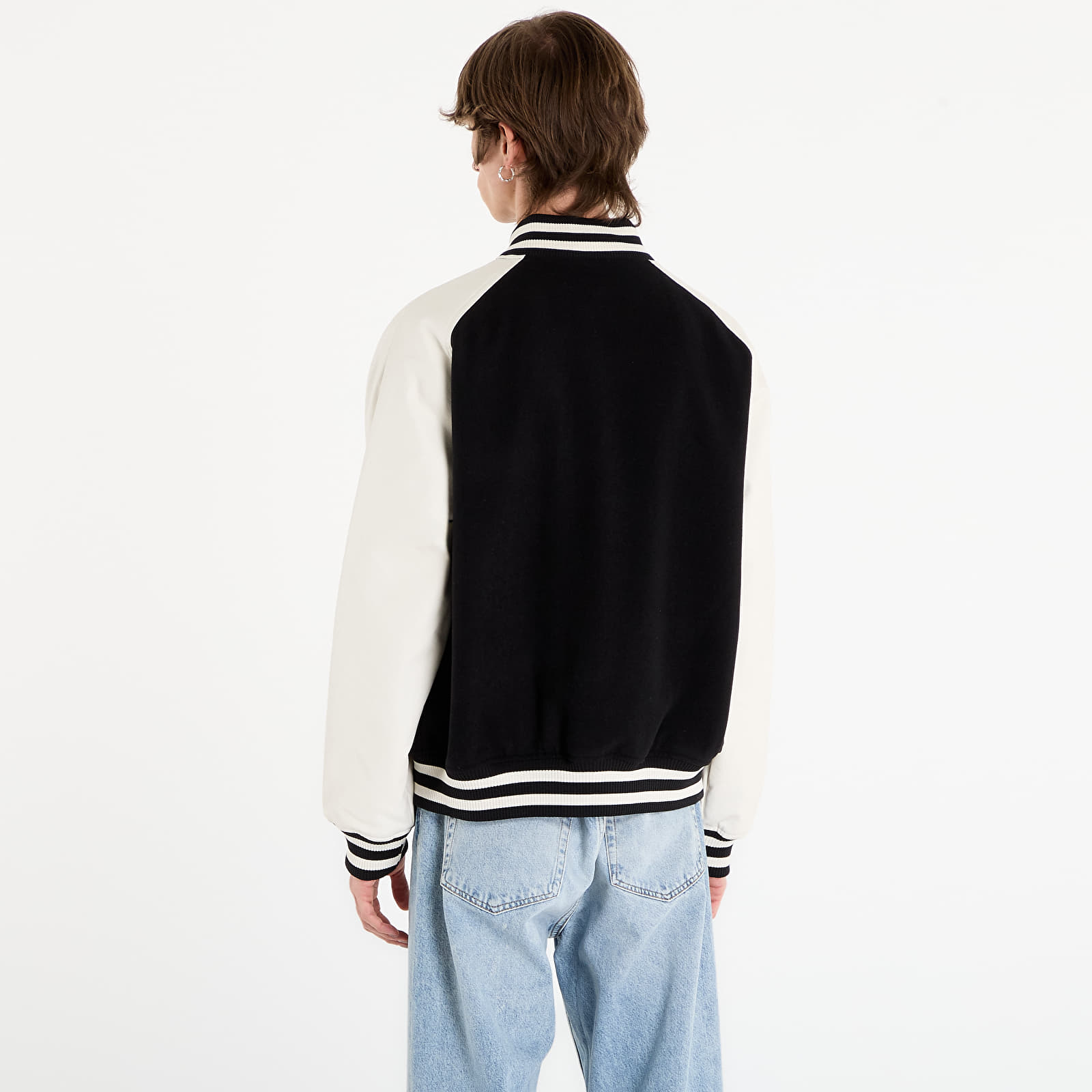 Vestes pour hommes New Era MLB Varsity Jacket New York Yankees UNISEX Black