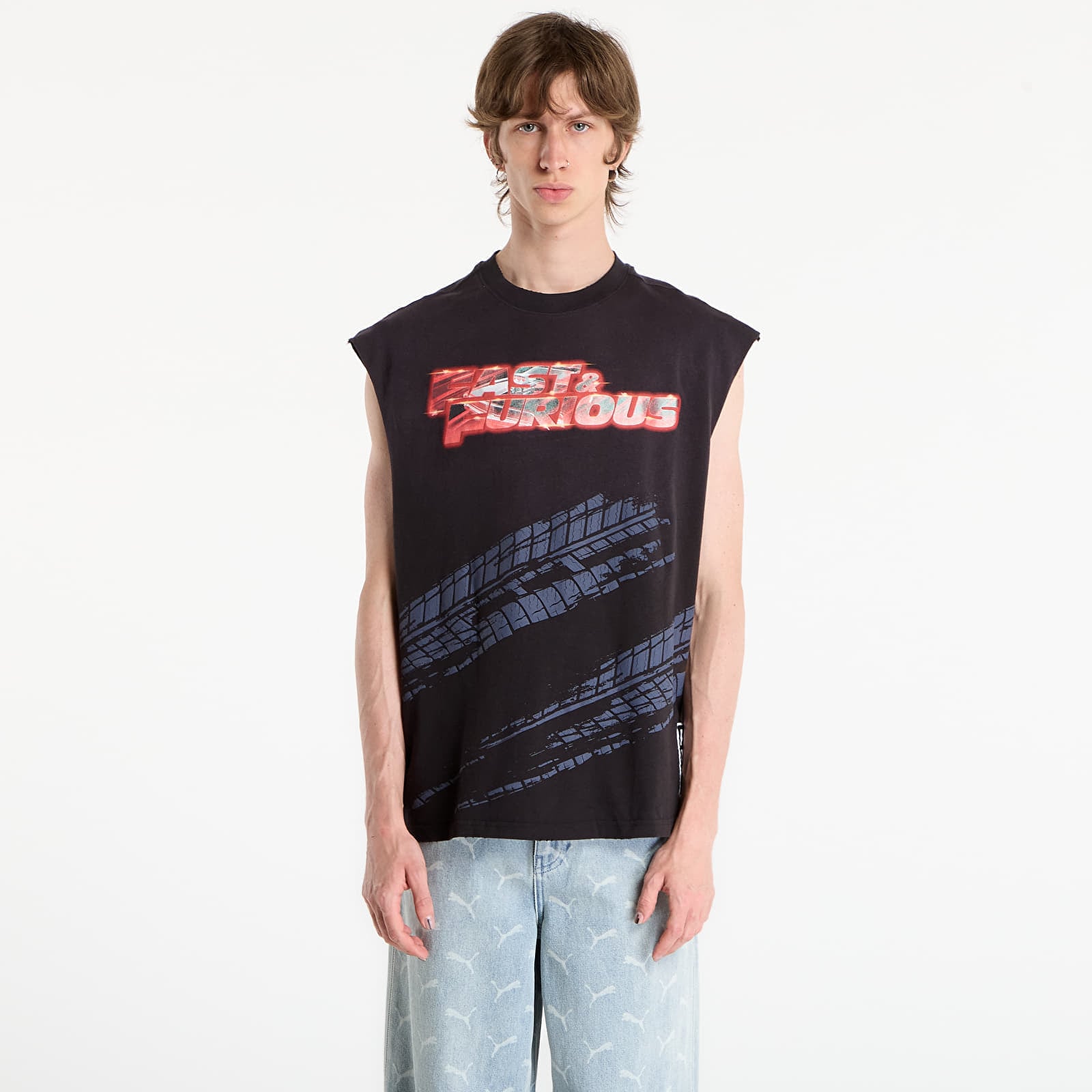 T-shirt Puma x Fast & Furious Cutoff Puma Black XL