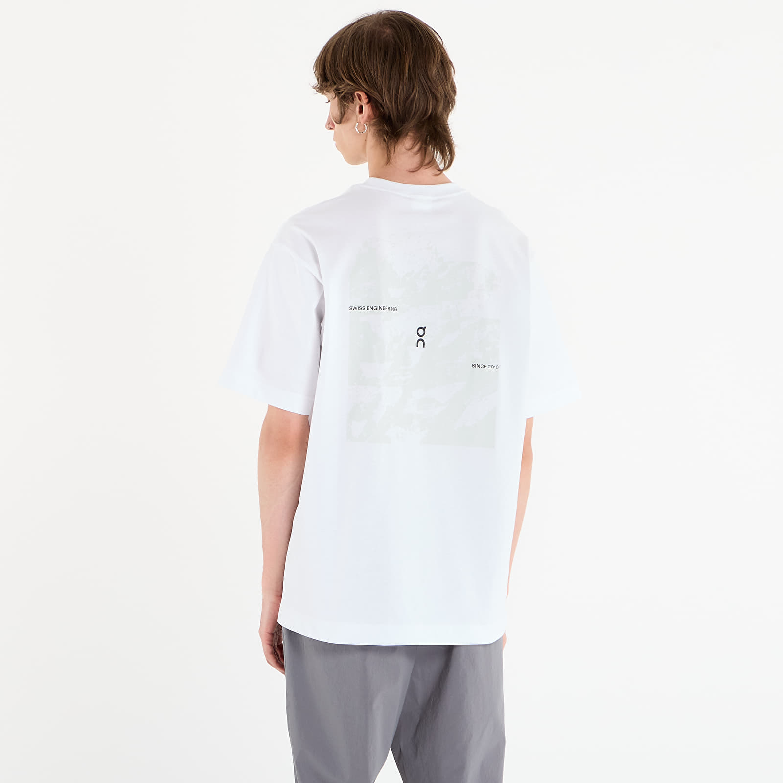 Muške majice kratkih rukava On Club Collective-T Geo UNISEX White