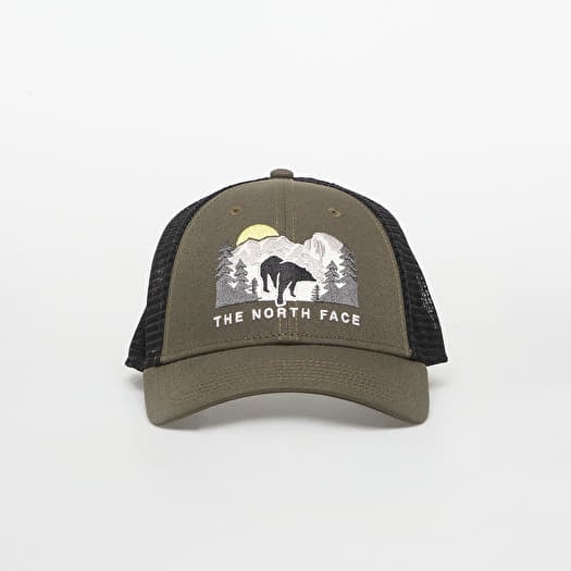 Kepurė The North Face Embroidered Mudder Trucker Cap New Taupe Green/ Bear Graphic