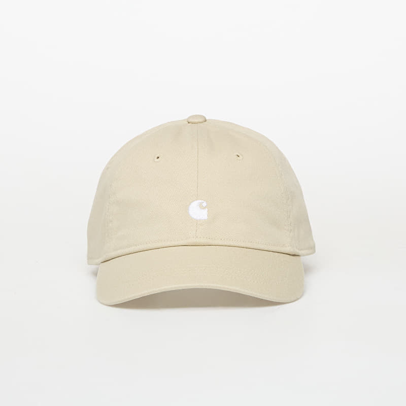 Boné Carhartt WIP Madison Logo Cap Stone/ White