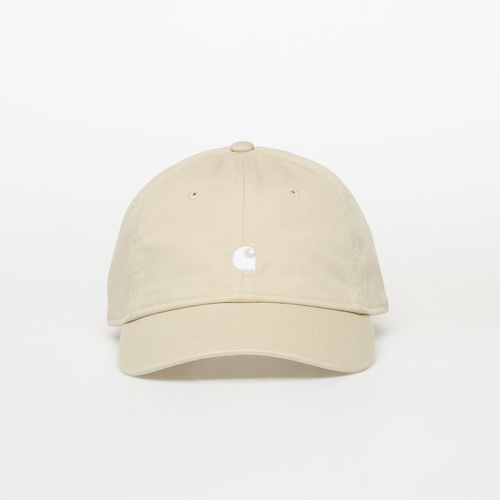 Czapki Carhartt WIP Madison Logo Cap Stone/ White