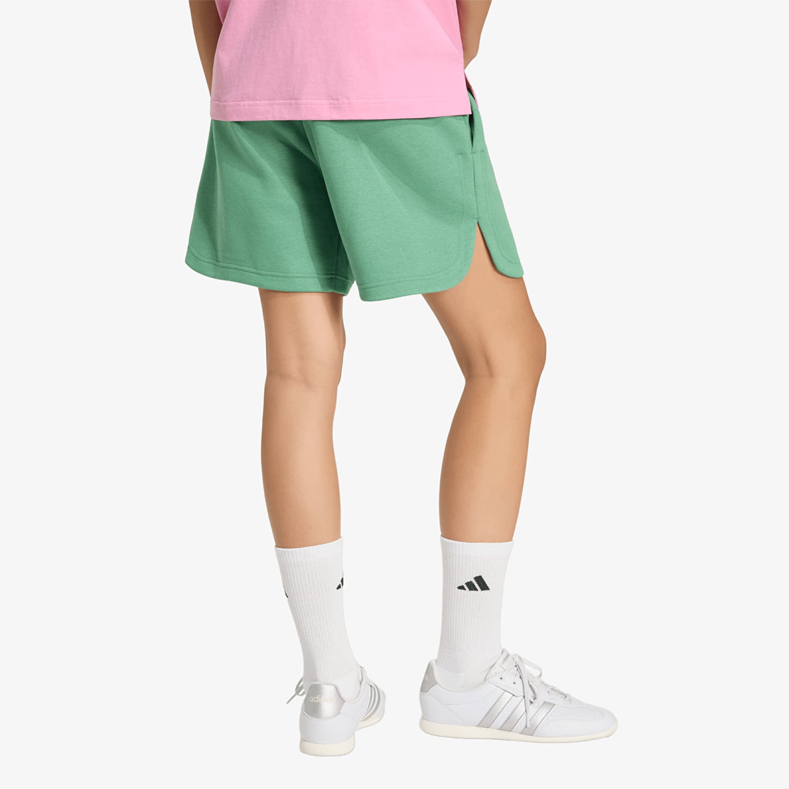 Kraťasy adidas W 3Ss Fl Short Prlogr