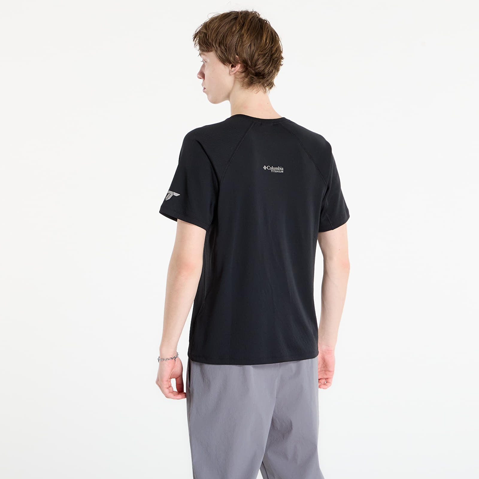 Tricouri bărbați Columbia DriVenture™ Short Sleeve Black
