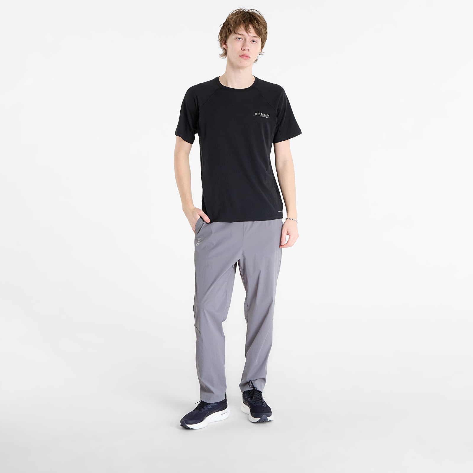 Tricouri bărbați Columbia DriVenture™ Short Sleeve Black