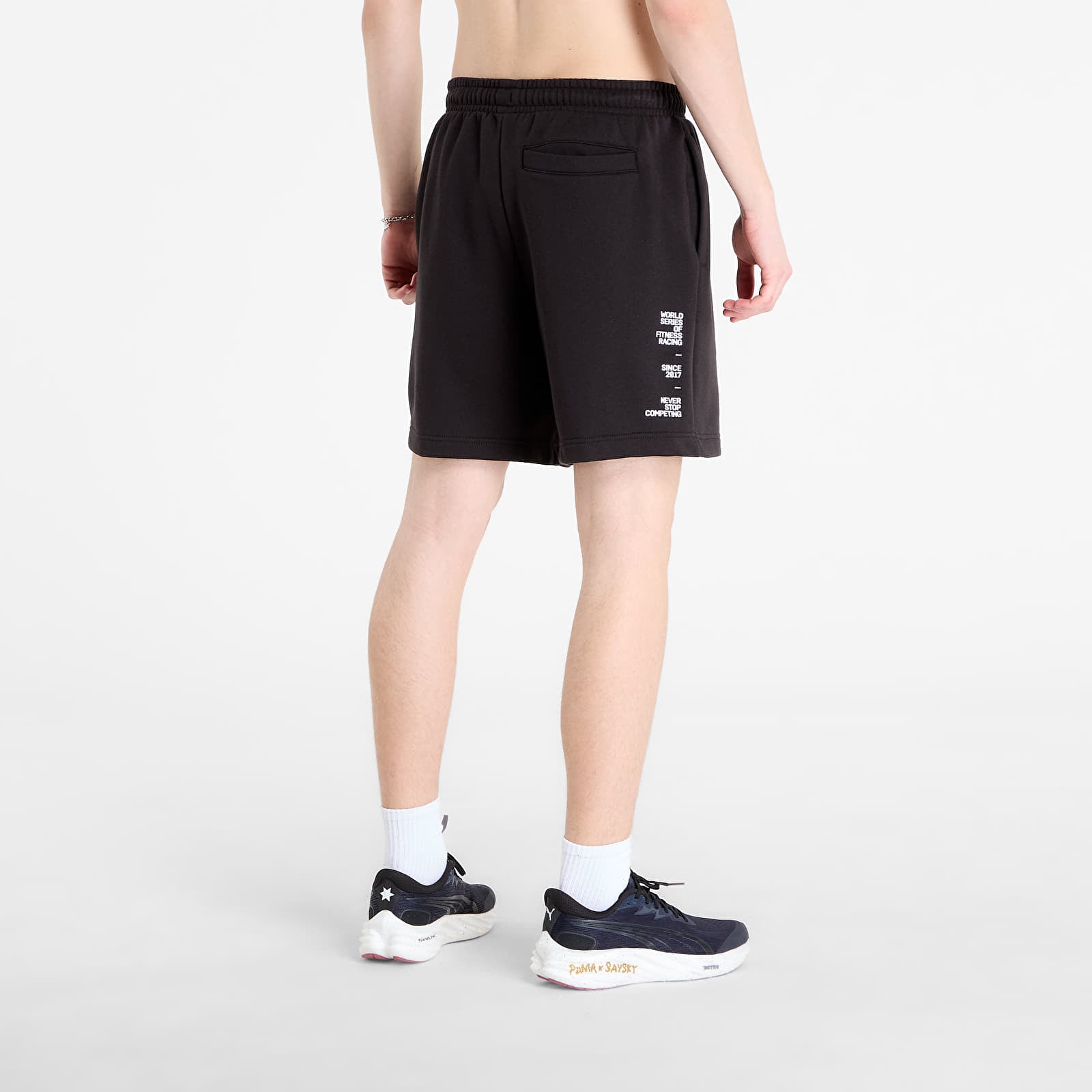 Shorts for menn Puma x HYROX Sweat Short Puma Black