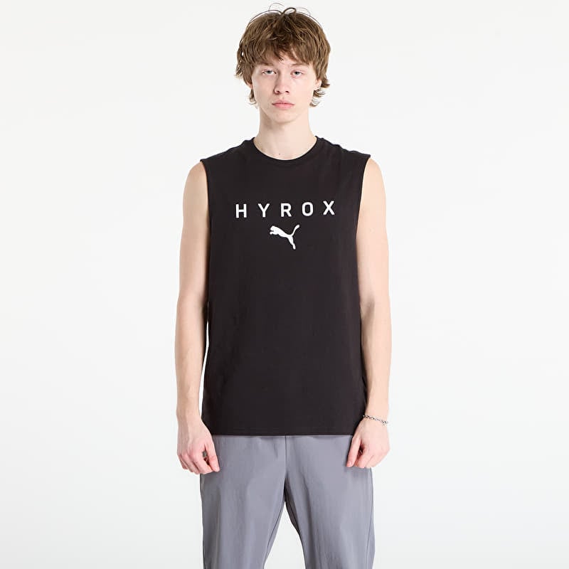 Puma Unisex Puma X Hyrox Cutoff Tank Puma Black