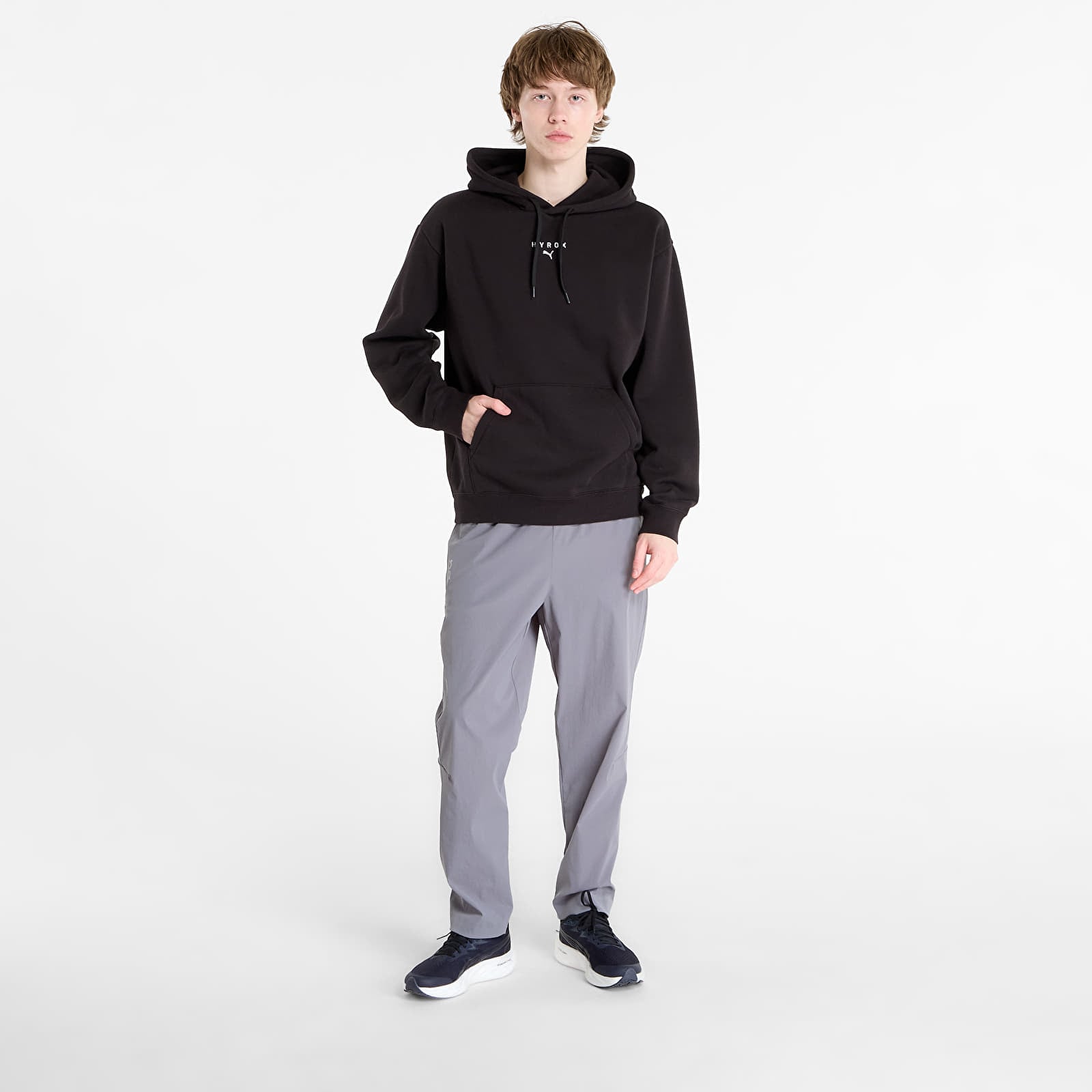 Gensere for menn Puma M HYROX Heavyweight Hoodie Puma Black