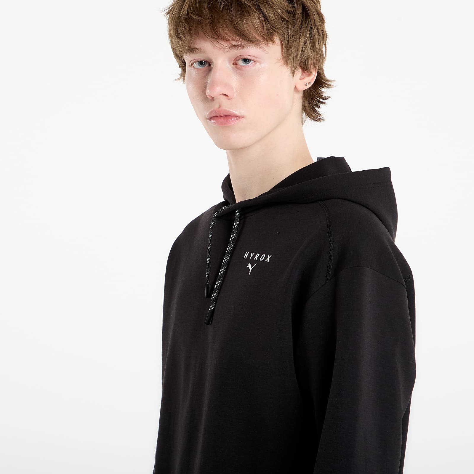 Gensere for menn Puma M Puma x HYROX Cldspun Hdie Puma Black