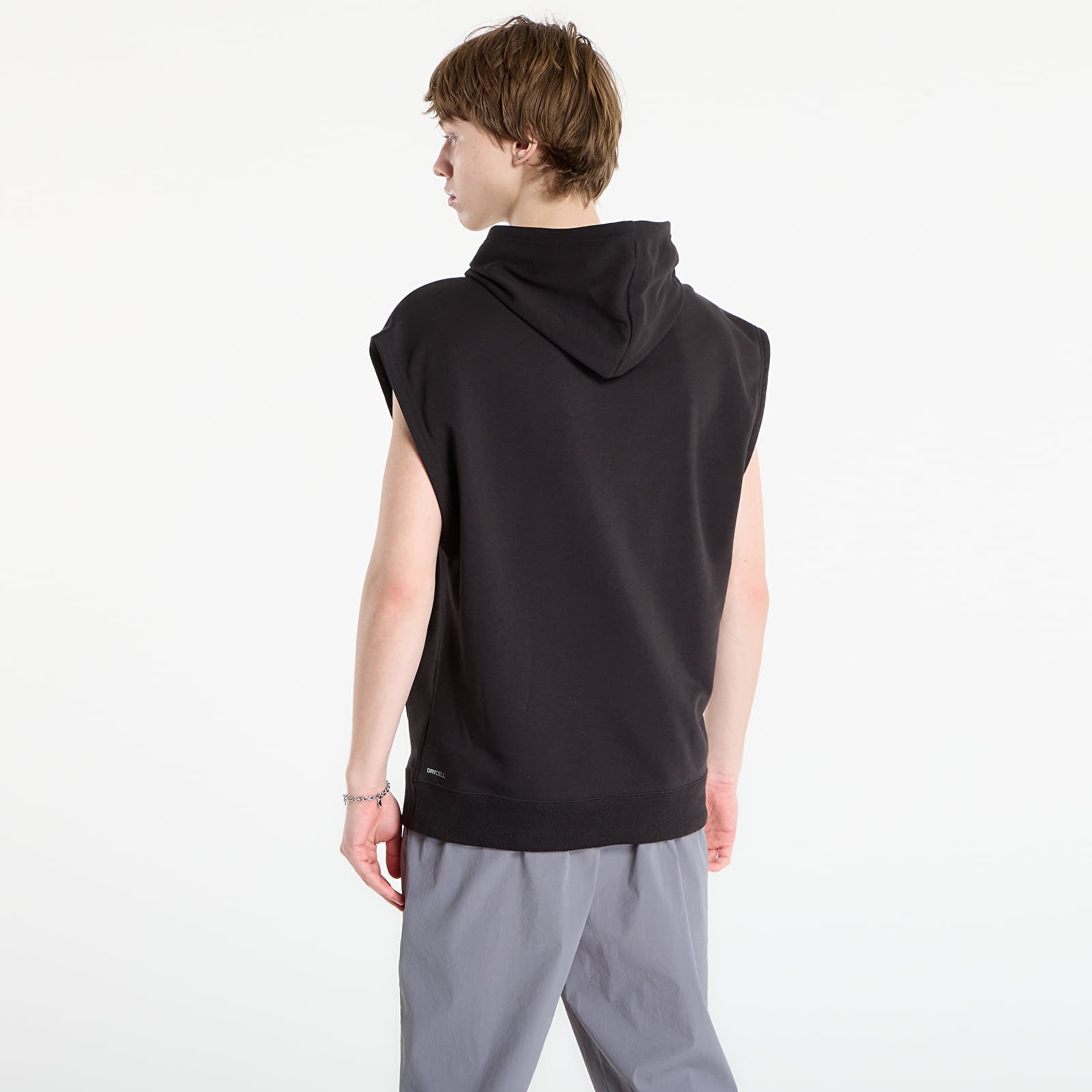 Hanorace pentru bărbați Puma M Graphics Sleeveless Hoodie Puma Black