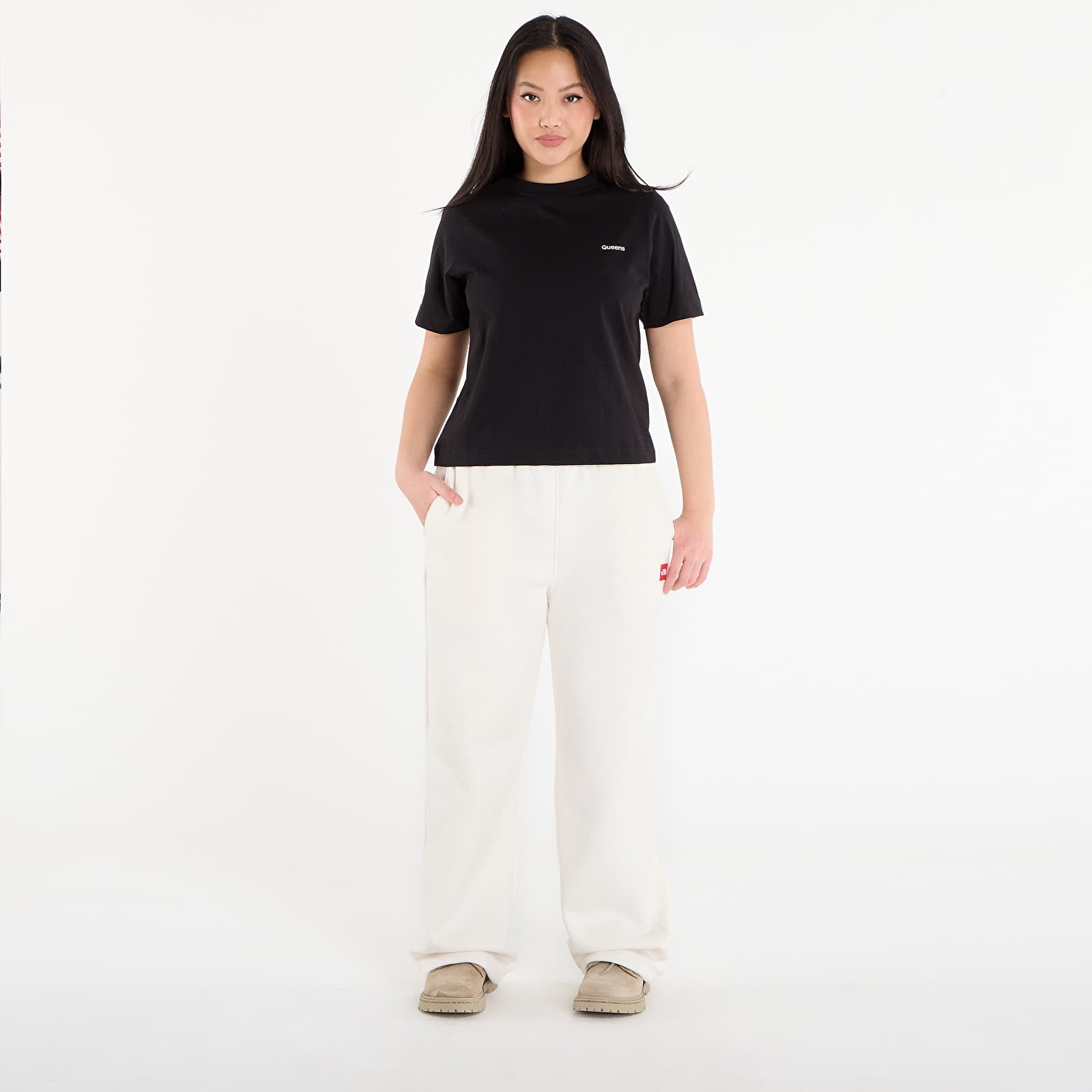 Pantalon survêtement The North Face Redbox Sweatpants White Dune