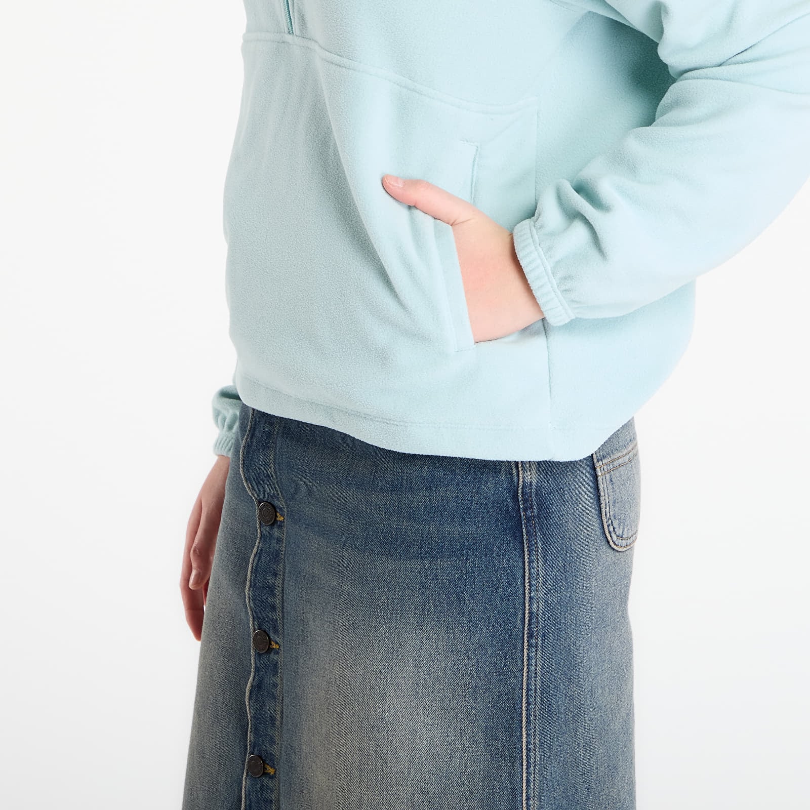 Sweatshirts Patagonia W's Micro D™ 1/2-Zip Fleece Pullover Thin Ice