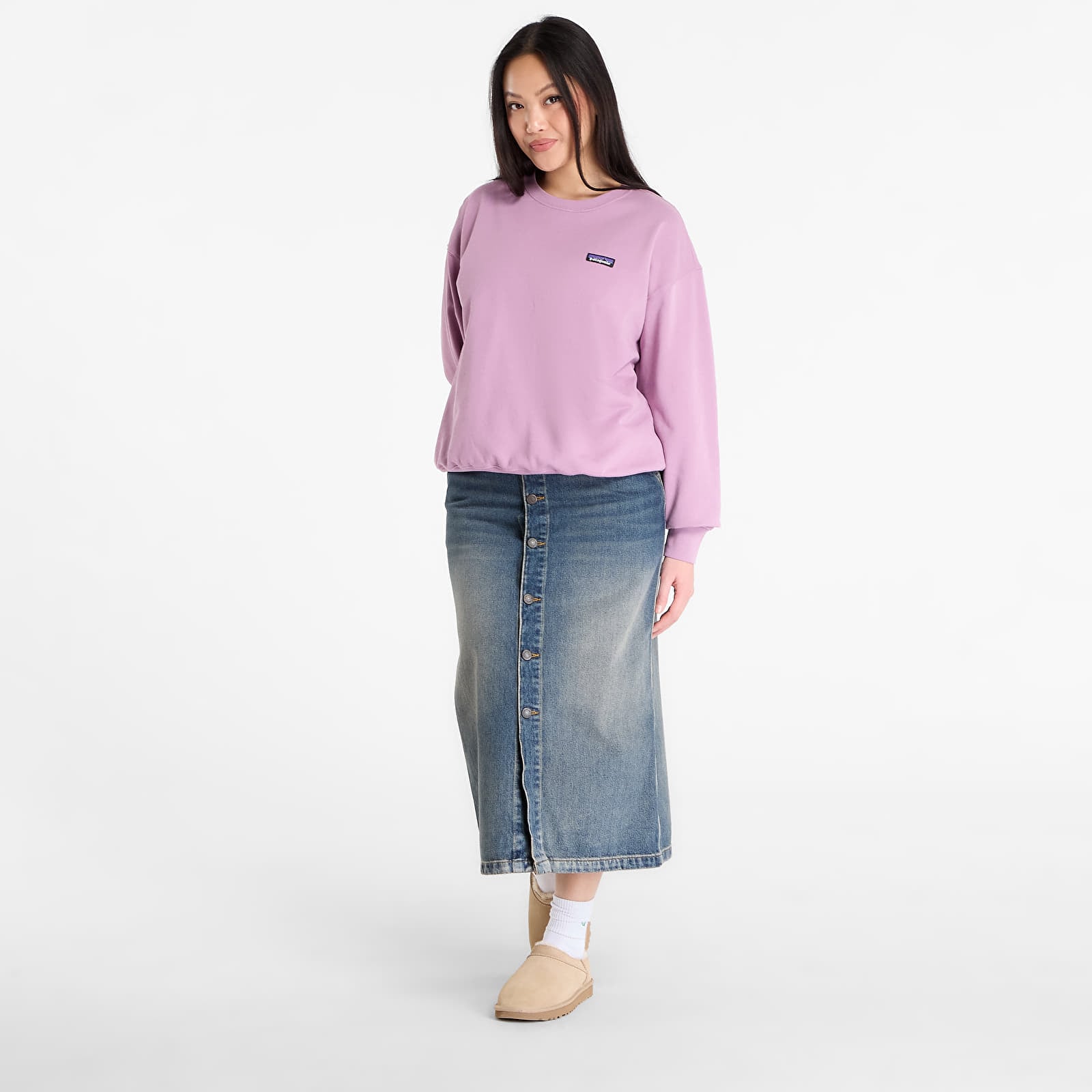Sweatshirts Patagonia W's Daily Crew Light Violet