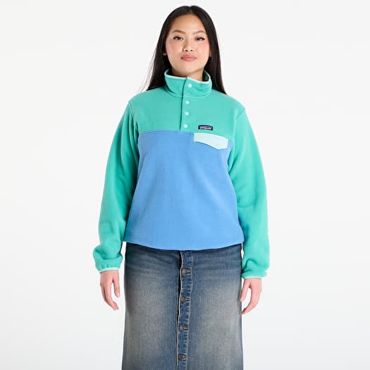 Sweatshirt Patagonia W's Lightweight Synchilla® Snap-T® Fleece Pullover Shore Blue