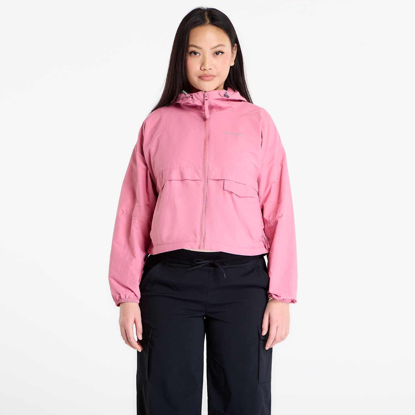 Jacket Columbia Spire Valley™ Cropped Hooded Windbreaker Rosette L
