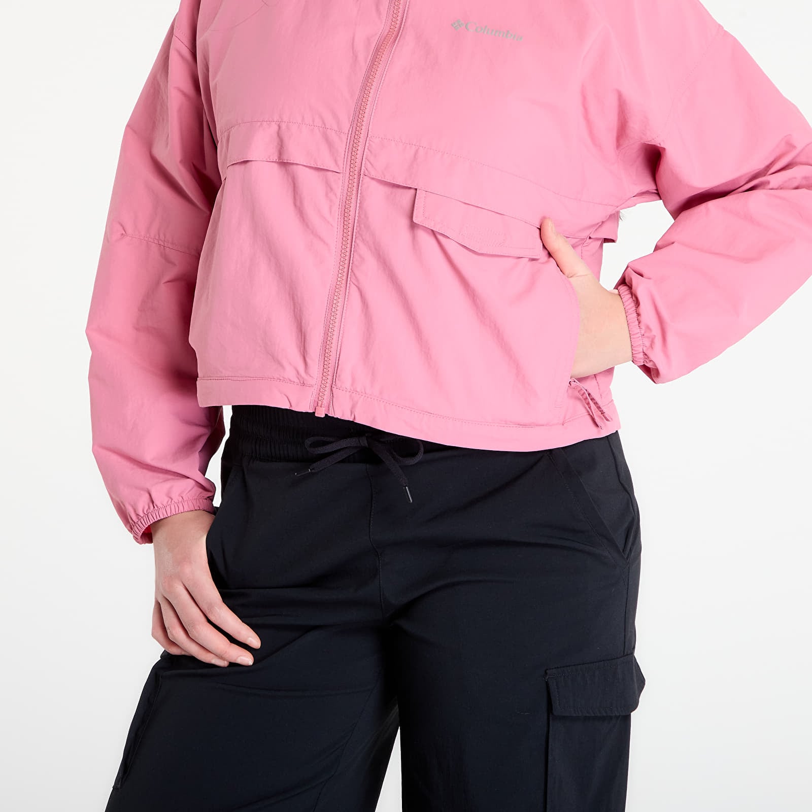 Μπουφάν Columbia Spire Valley™ Cropped Hooded Windbreaker Rosette