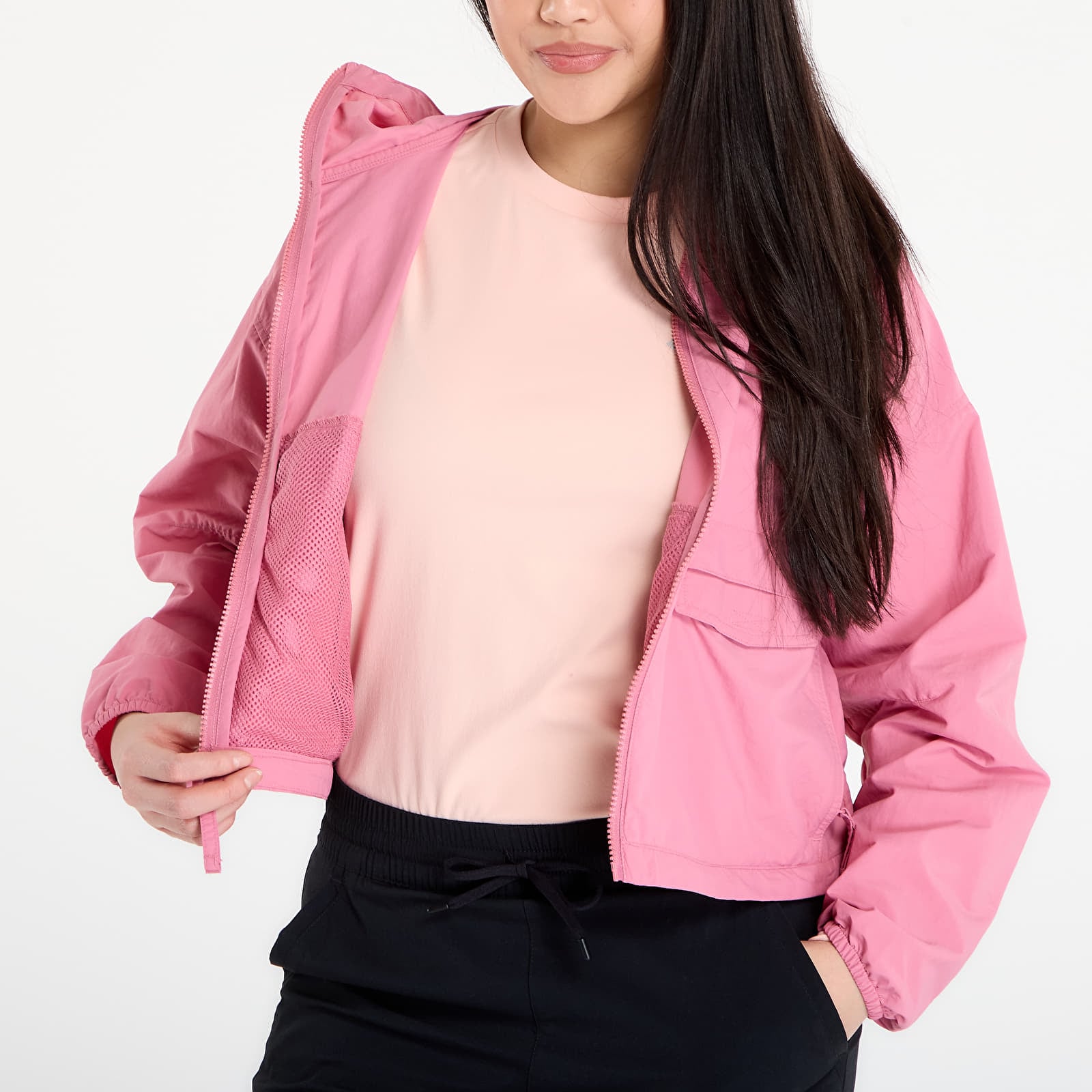 Μπουφάν Columbia Spire Valley™ Cropped Hooded Windbreaker Rosette