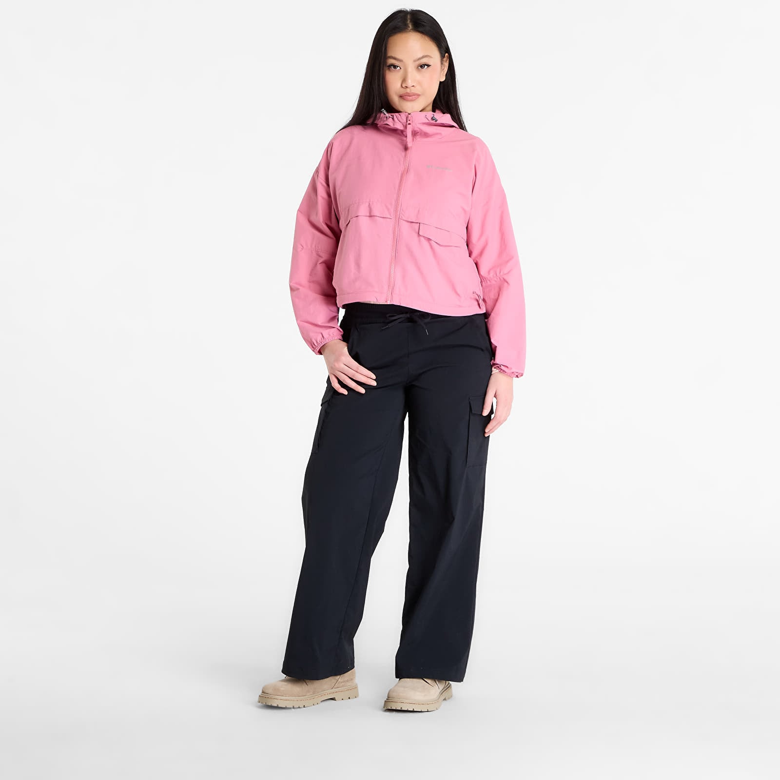 Μπουφάν Columbia Spire Valley™ Cropped Hooded Windbreaker Rosette