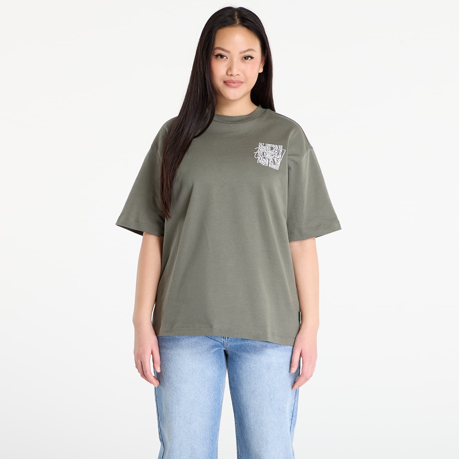 T-shirt EA7 Emporio Armani Train Logo Series W Tee Ss Ext Mulled Basil XS