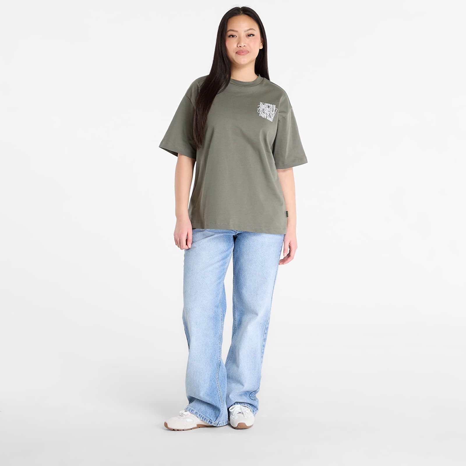 T-Shirts EA7 Emporio Armani Train Logo Series W Tee Ss Ext Mulled Basil