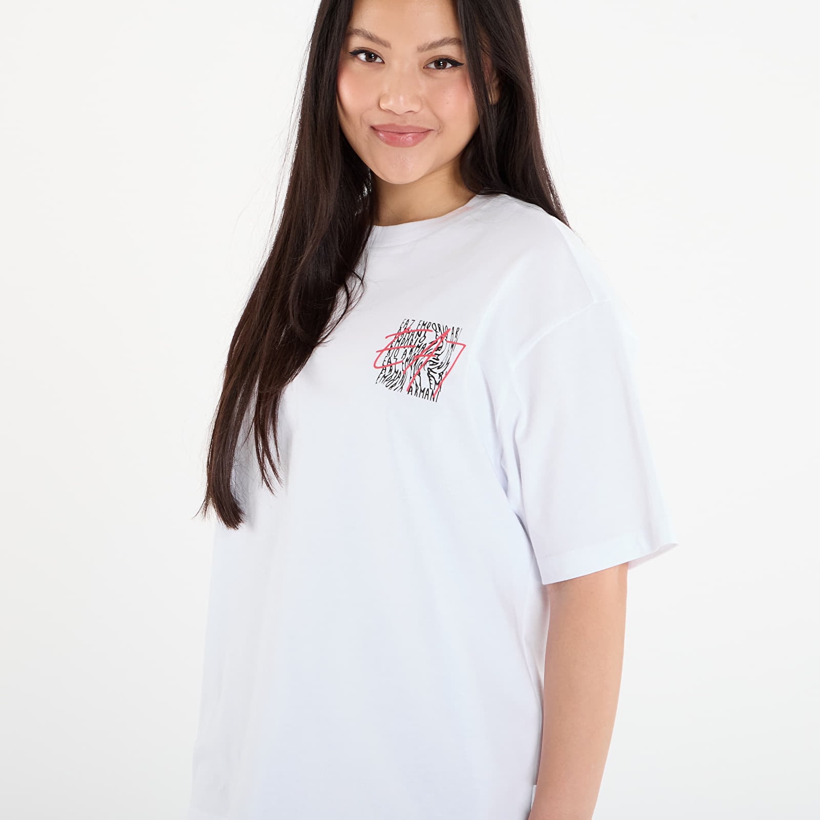 T-Shirts EA7 Emporio Armani Train Logo Series W Tee Ss Ext White