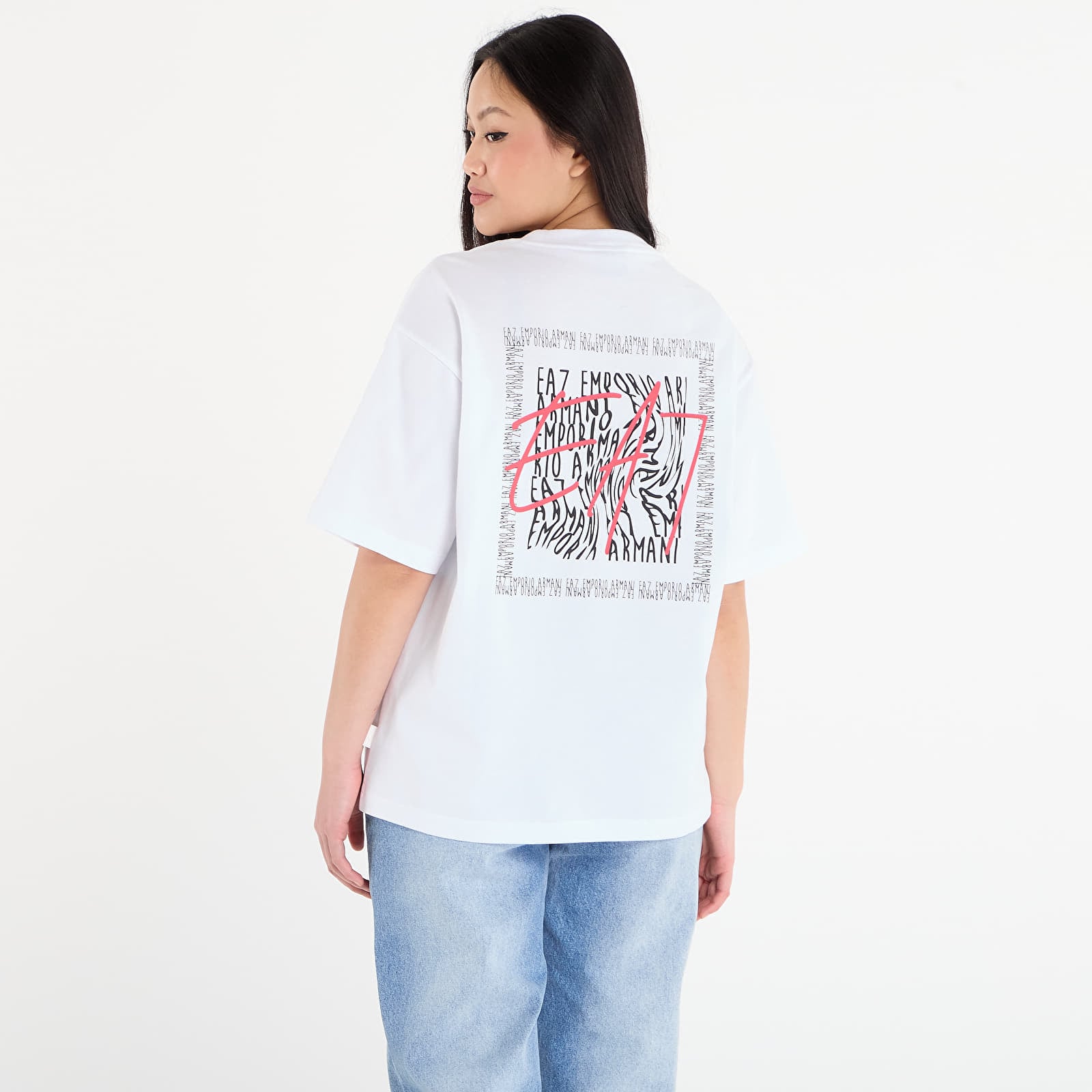 T-Shirts EA7 Emporio Armani Train Logo Series W Tee Ss Ext White