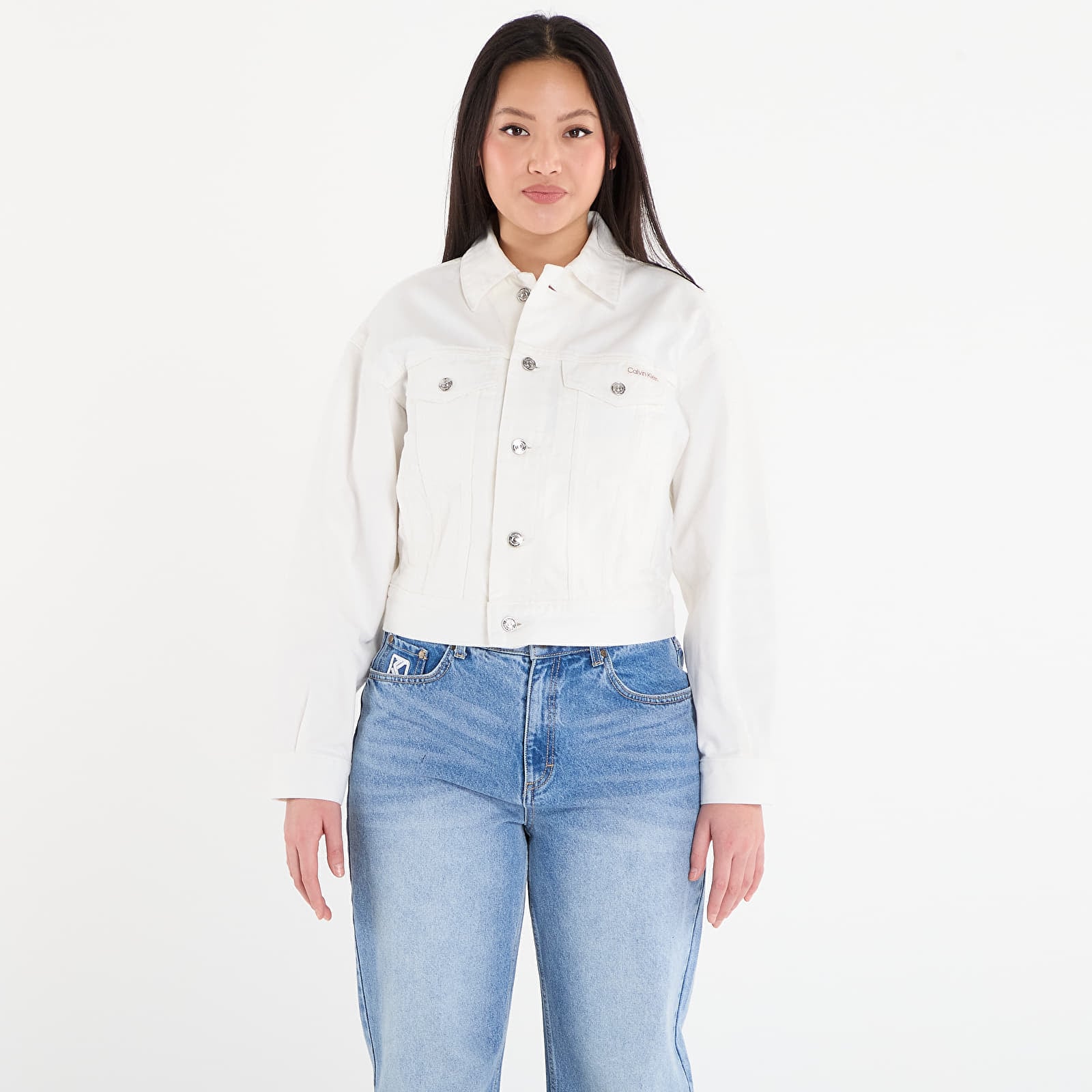 Яке Calvin Klein 90S Trucker Jacket Chalk White L