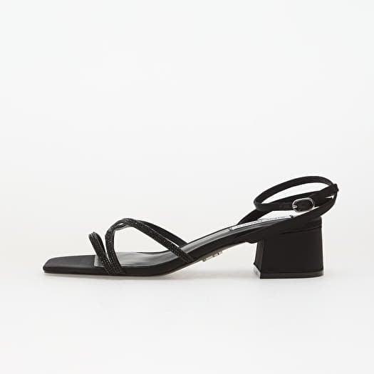 Steve Madden Gabby Black Satin