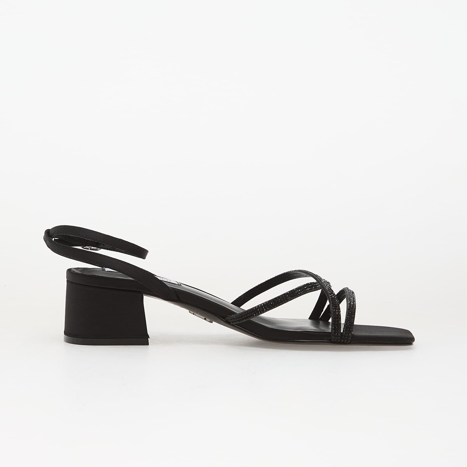 Dámske topánky a tenisky Steve Madden Gabby Black Satin