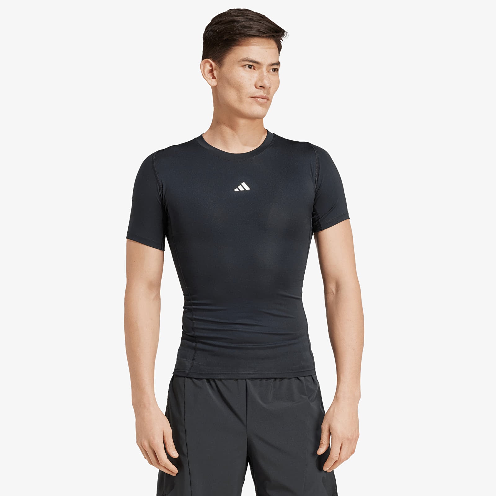 Heren T-shirts adidas Tf Tee Black