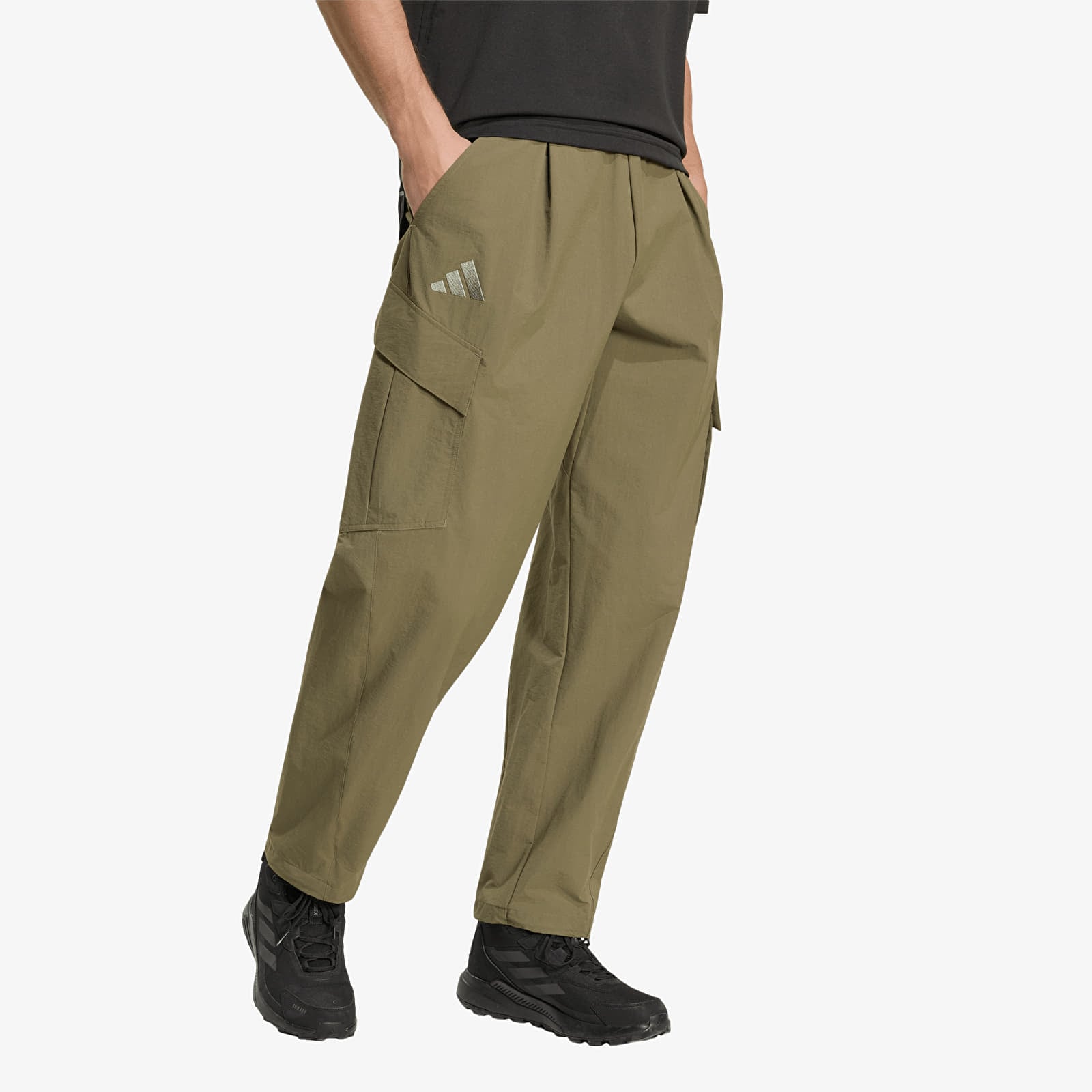Bukser for menn adidas Cargo Pants Olive Strata