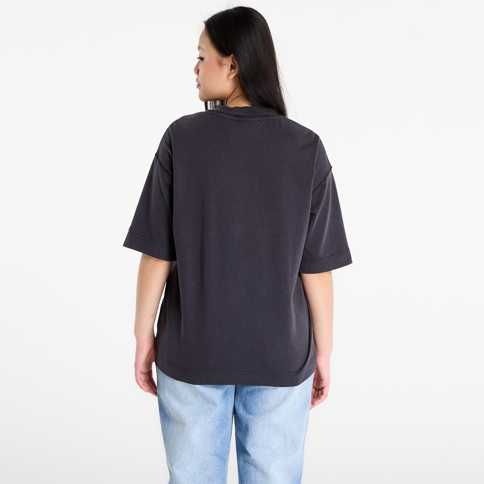 T-Shirts Männer New Era MLB Washed Boxy Tee New York Yankees UNISEX Black