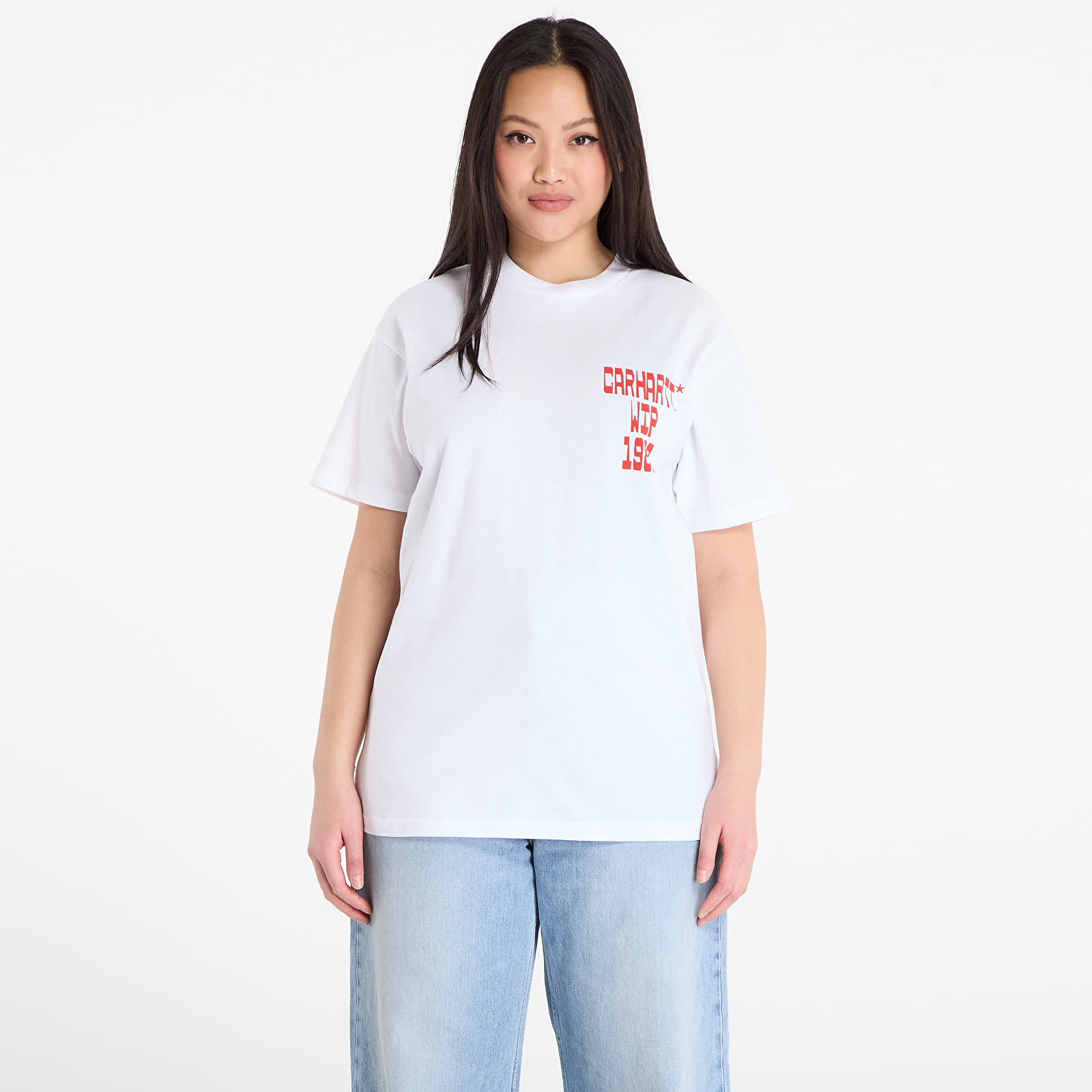 T-shirts Carhartt WIP S/S Blocks T-Shirt UNISEX White