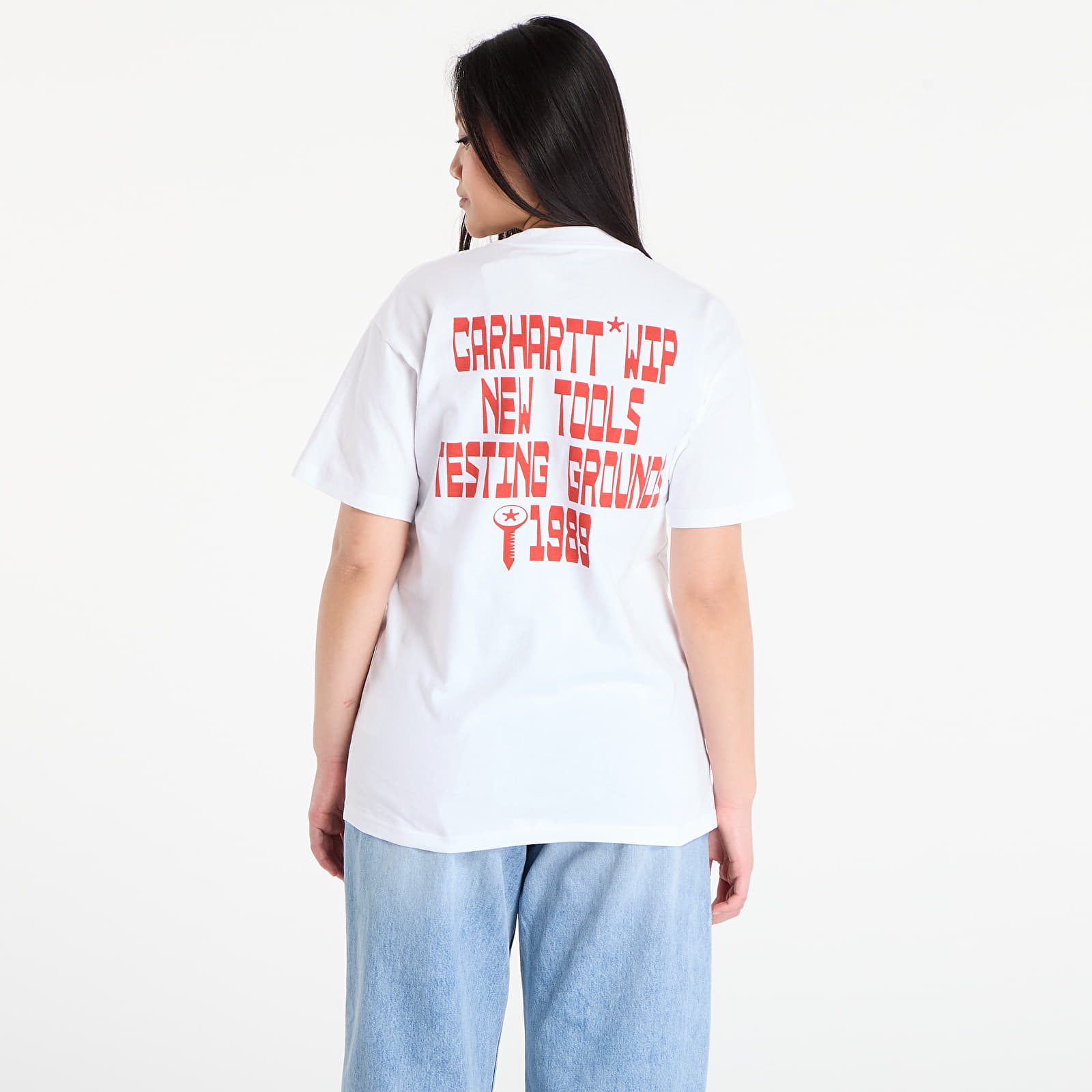 T-shirts Carhartt WIP S/S Blocks T-Shirt UNISEX White