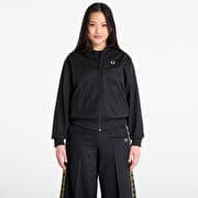 FRED PERRY Taped Track Jacket Black