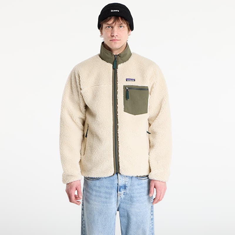 Bunda Patagonia M's Classic Retro-X Jacket Dark Natural/ Basin Green