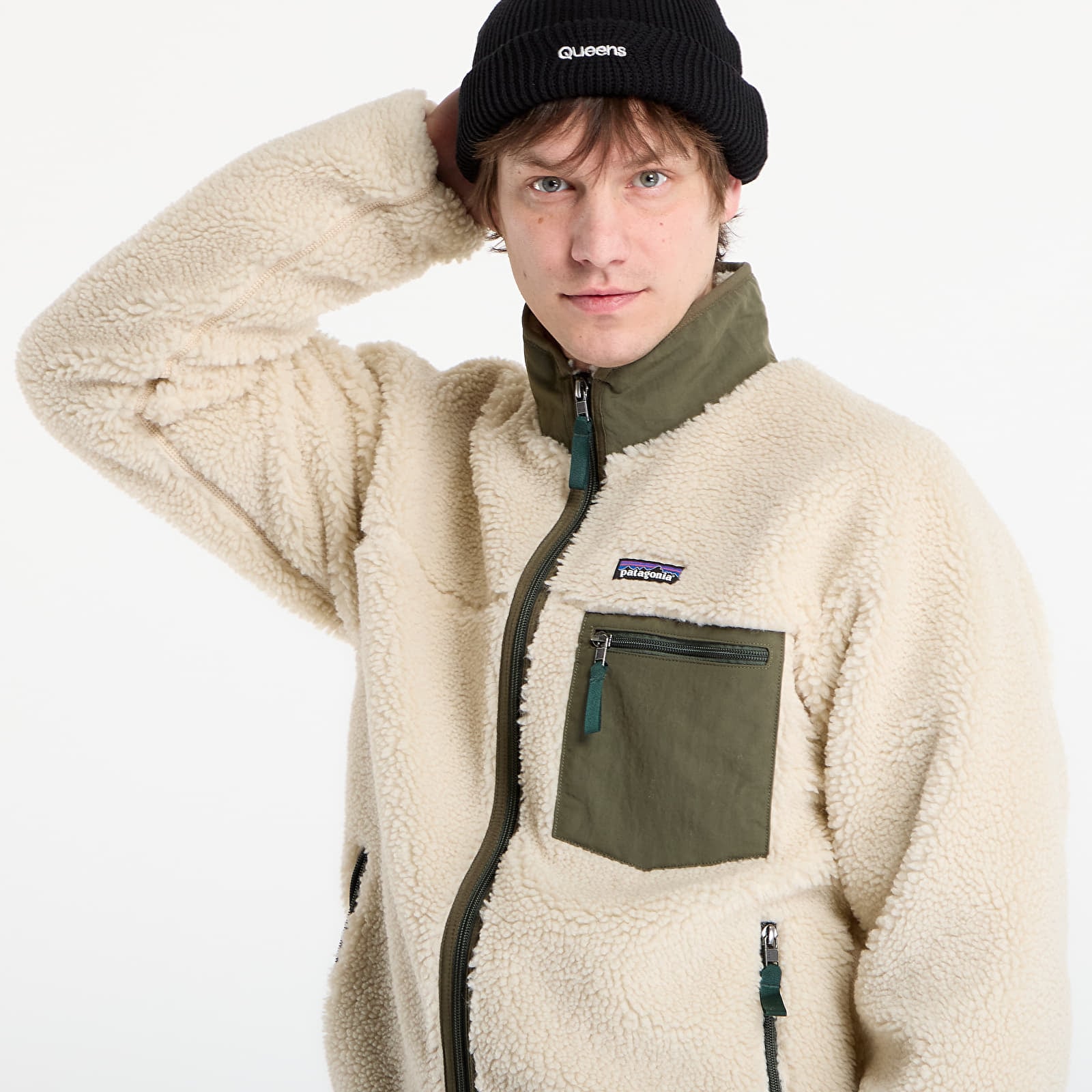 Jackets Patagonia M's Classic Retro-X Jacket Dark Natural/ Basin Green