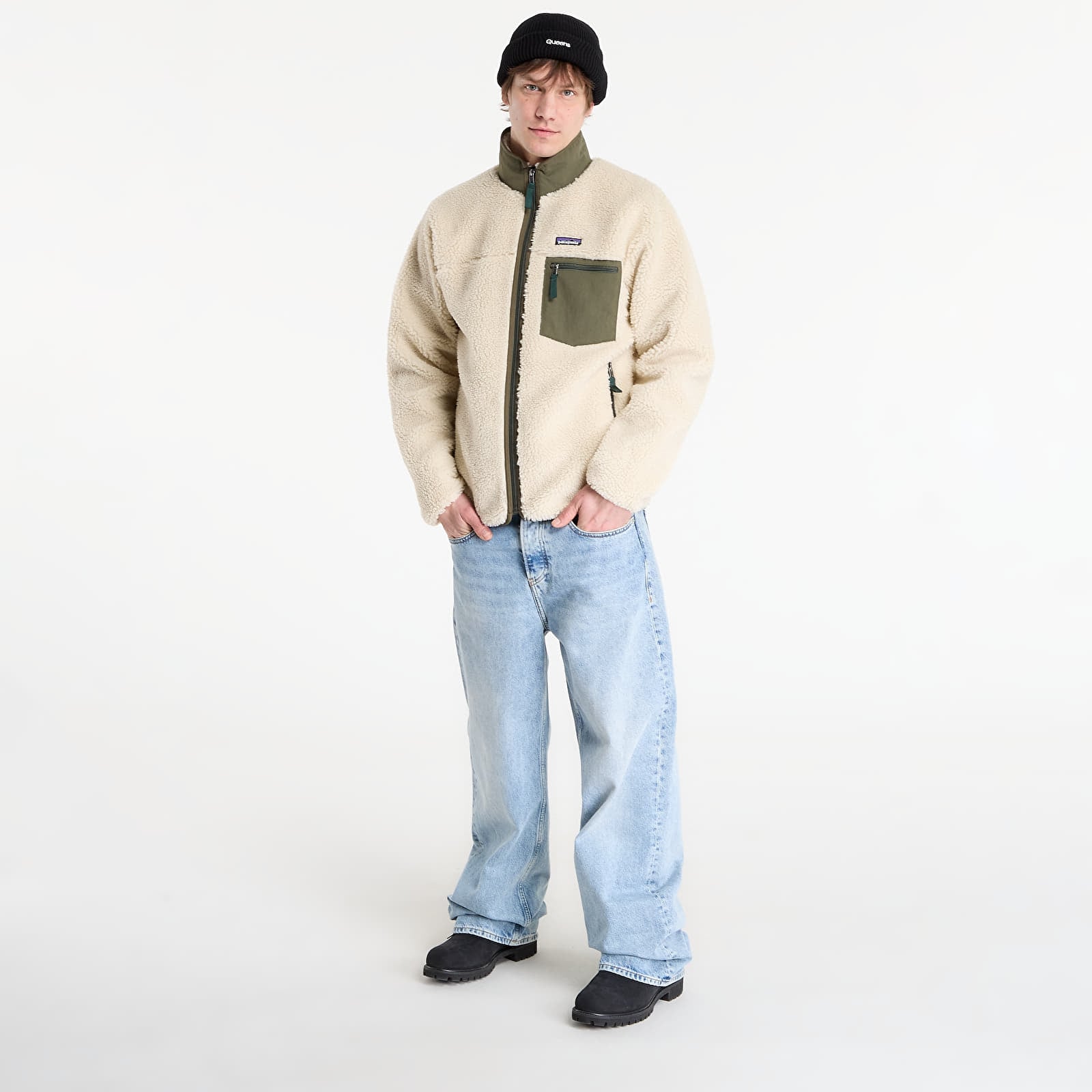 Jackets Patagonia M's Classic Retro-X Jacket Dark Natural/ Basin Green