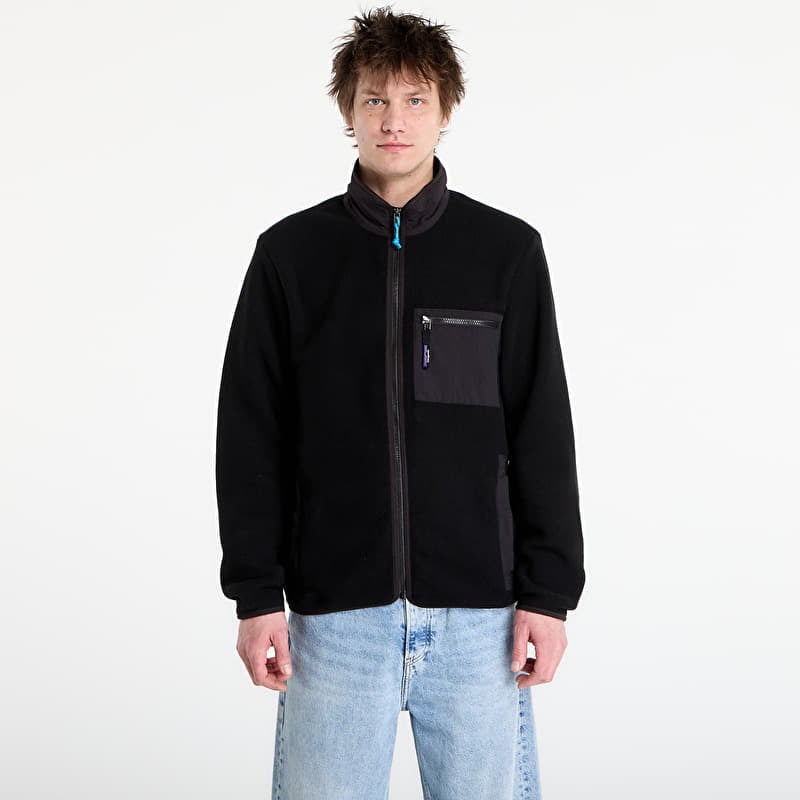 Jakk Patagonia M's Synchilla® Fleece Jacket Black Solid