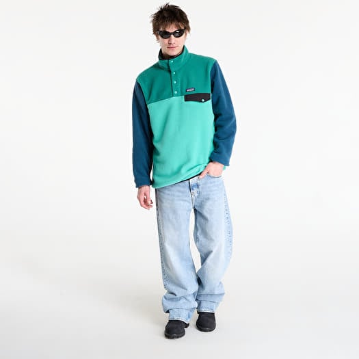 Patagonia M's Lightweight Synchilla® Snap-T® Fleece Pullover Aqua
