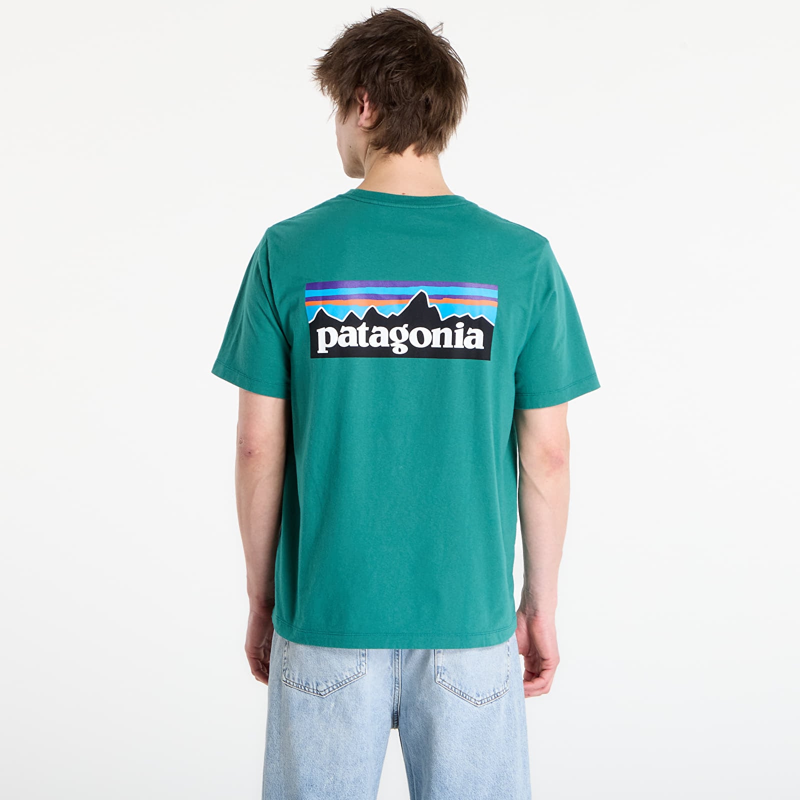 T-shirts Patagonia M's P-6 Logo T-Shirt Gem Green