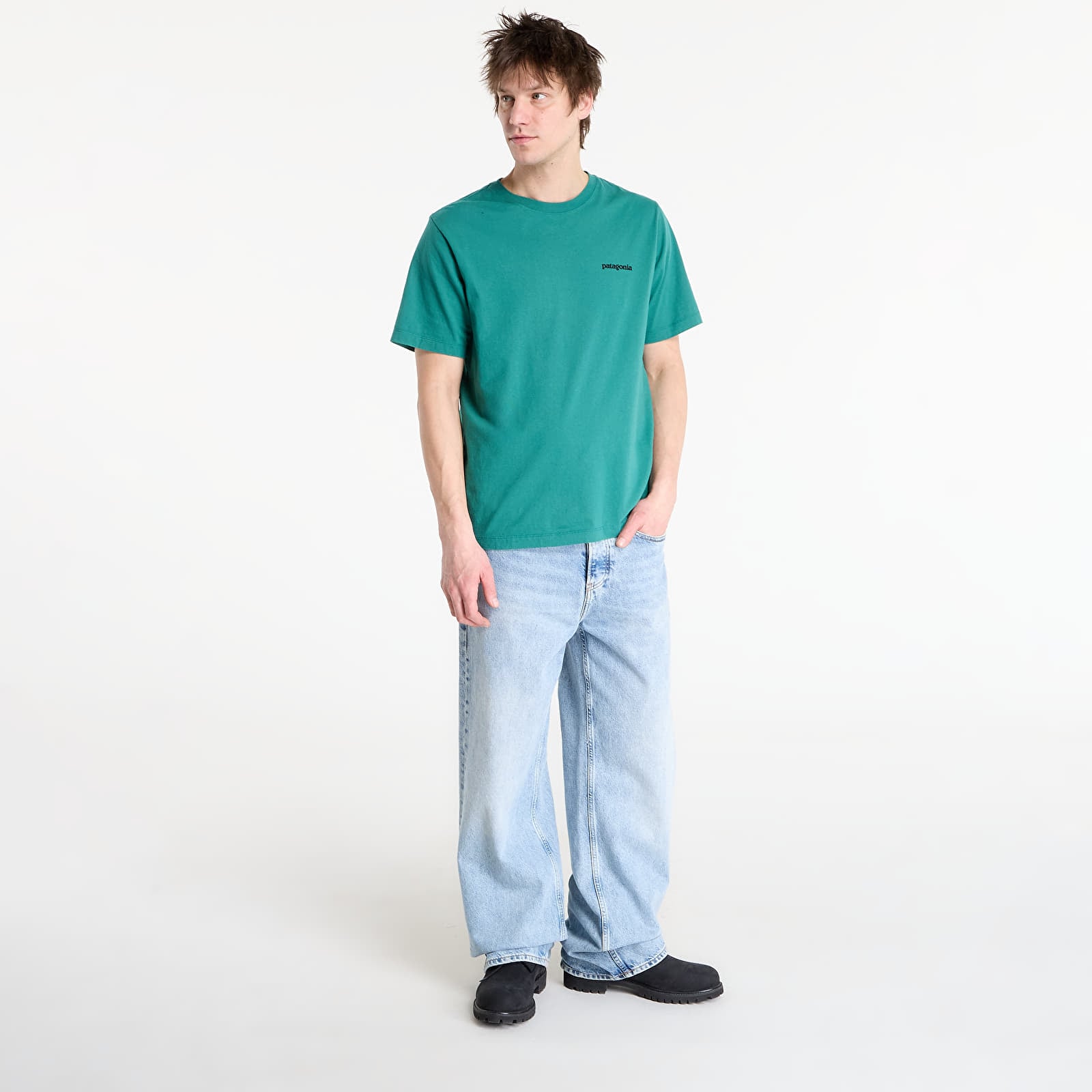 T-shirts Patagonia M's P-6 Logo T-Shirt Gem Green