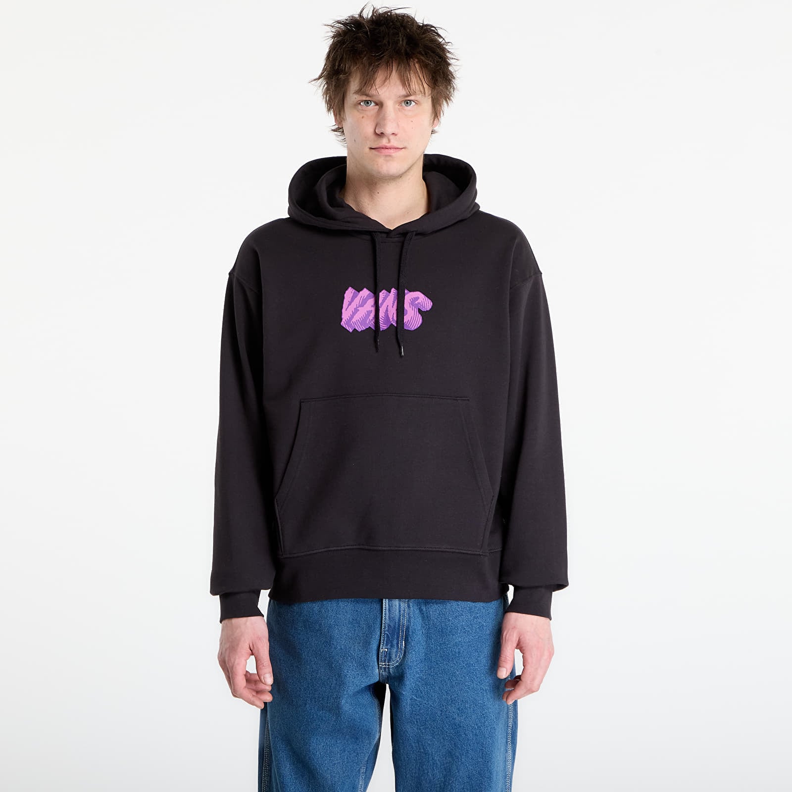 Sweatshirt Vans Stone Swirl Loose PO Hoodie Black M