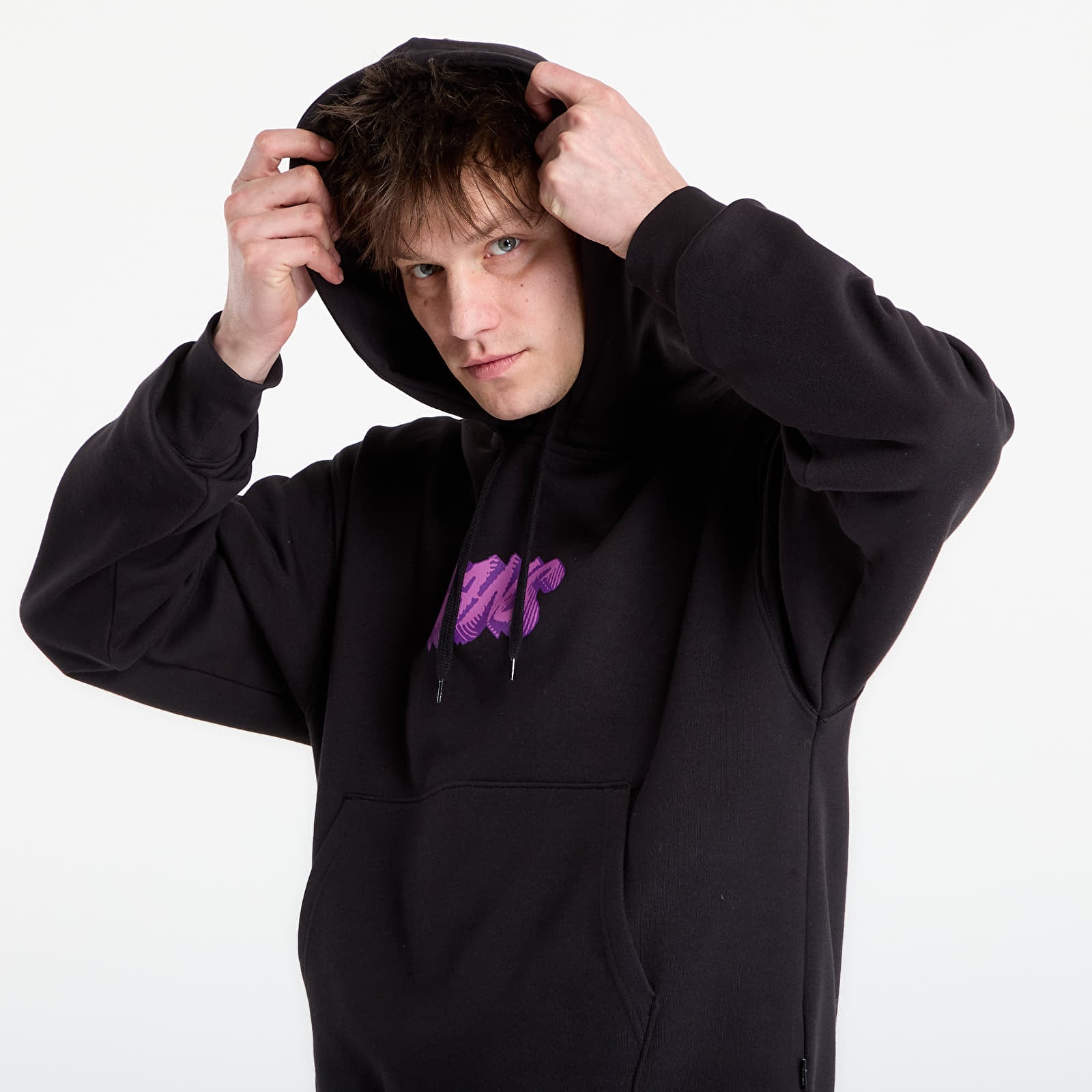 Hoodies en truien Vans Stone Swirl Loose PO Hoodie Black