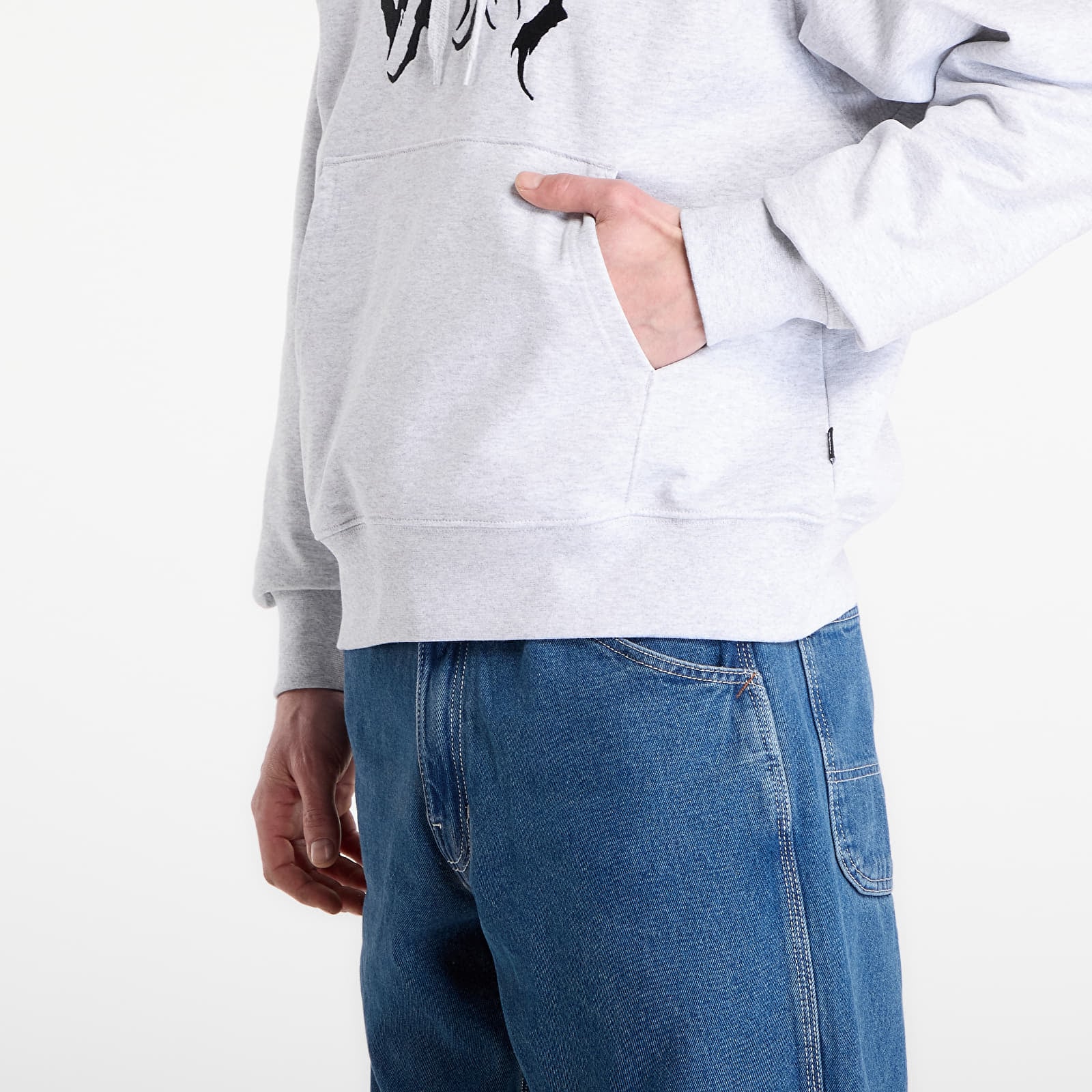 Hoodies en truien Vans They Are Just Shoes Loose PO Hoodie Light Grey Heather