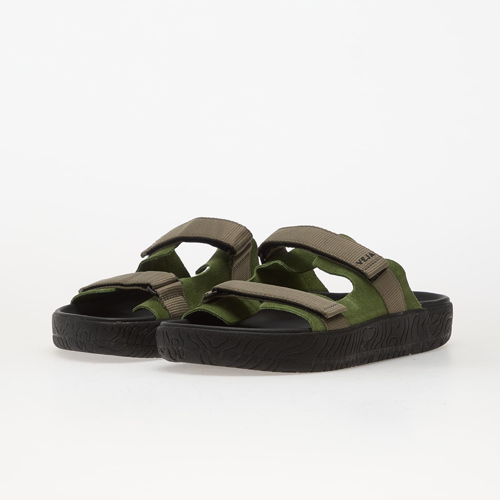 Încălțăminte și sneakerși pentru bărbați Veja Arpoador Militar/ Kaki/ Black