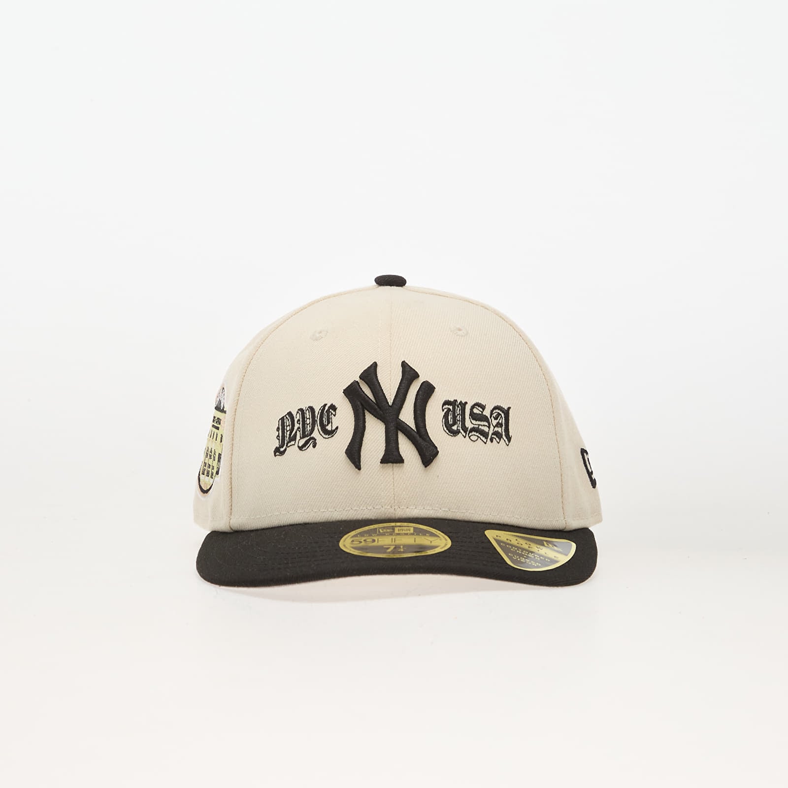 Cap New Era 59FIFTY MLB Coops Logo 5 New York Yankees Beige 7 1/4